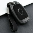 thumbnail image 3 of Car Key Case Cover for Hyundai Elantra I30 I40 Ix35 KONA Solaris HB20 Veloster SR Grandeur Ig Accent Santa Fe Palisade Accessory, 3 of 19