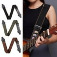 thumbnail image 1 of Sangle de Guitare en Coton avec Supports Réglables pour Guitare Électrique Bass, 1 of 7