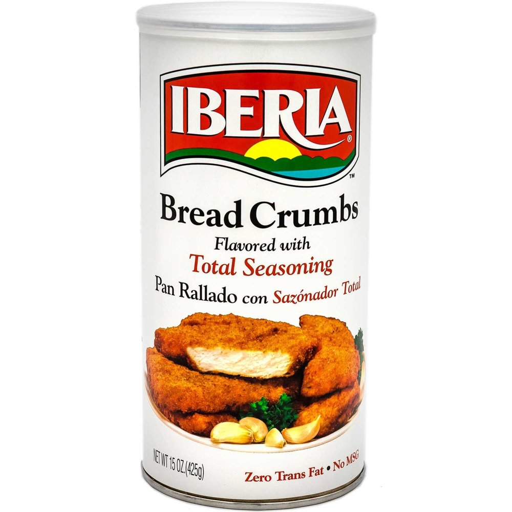 Iberia Bread Crumbs, Total Seasoning, 15 Oz