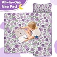 thumbnail image 4 of Pioneer Flower Floral Print Pattern Toddler Nap Mats for Kids Preschool,Sleeping Mat Bag or Kids,Toddler Sleeping Bag,Toddler Nap Mat or Daycare, 4 of 6