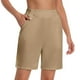 thumbnail image 1 of WILLBEST Pantalones Capri Casuales para Mujer, de Verano, Elásticos, Hasta La Rodilla, para Entrenamiento, Yoga, Informales, con Cintura Elástica, con Bolsillos, Talla 93 Grande, 1 of 2