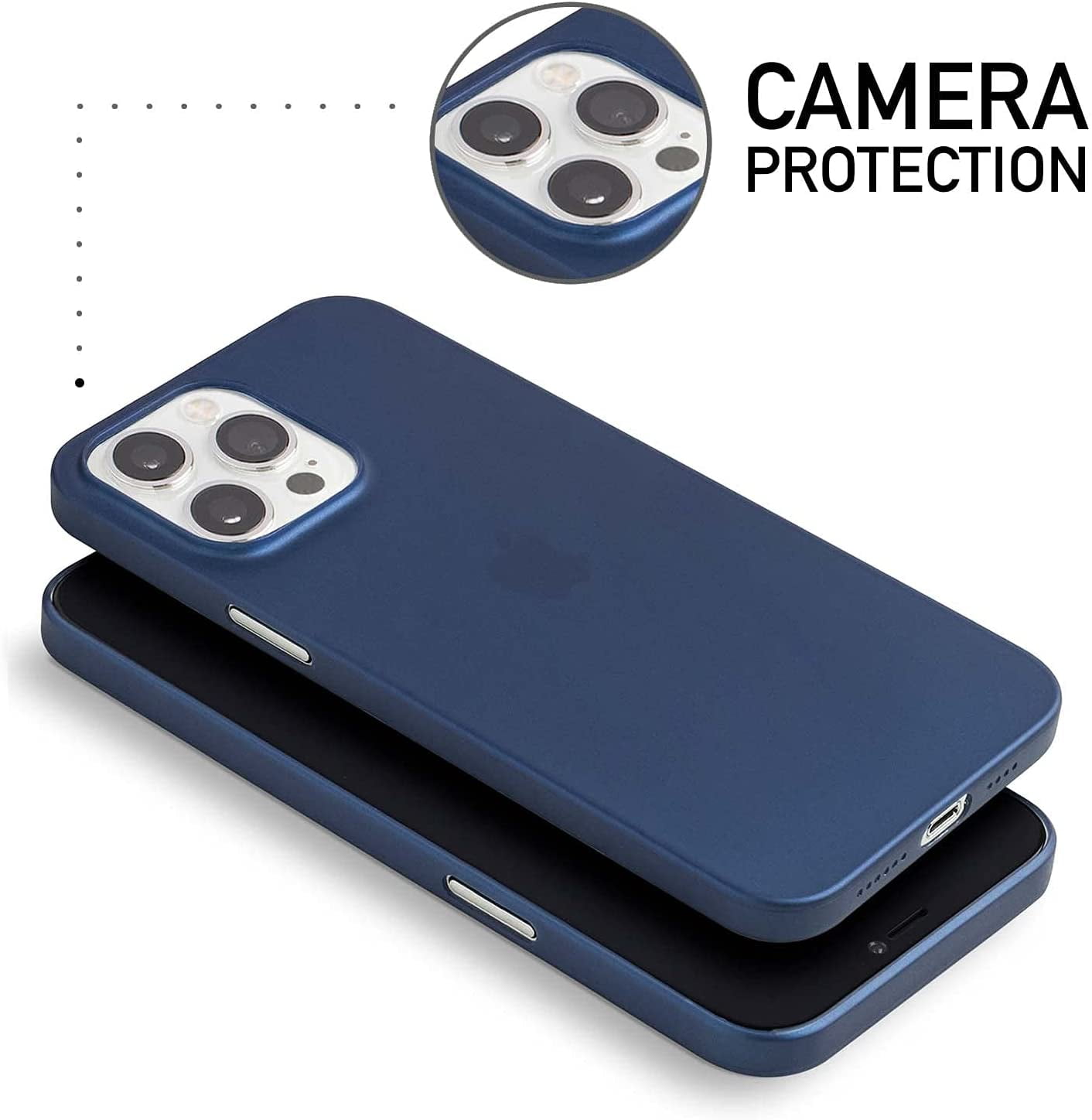 Buy totallee Thin iPhone 13 Pro Max Case, Thinnest Cover Ultra Slim