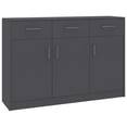 thumbnail image 6 of vidaXL Sideboard Cabinet with Drawers Storage Side Cabinet Engineered Wood, 6 of 25