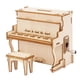 thumbnail image 5 of Rompecabezas de madera 3D para adultos, kit de modelo de piano, instrumento musical, regalo de cumpleaños. Estilo A, 5 of 9