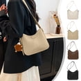 thumbnail image 1 of Bolso Cruzado Retro para Mujer | Bolso Vintage de Cuero PU para Mujer | Gran Capacidad | Correa Ajustable | Bolso Multifuncional Tipo Tote | 23x19.5x7 cm | Beige, Negro, Caqui, Café, 1 of 7