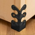 thumbnail image 4 of Baseboard Corner Protectors, 10/20-Pack Vintage Metal Skiffers for Furniture Cabinets and Boxes, Decorative Bronze Corner Guard Covers, 4 of 8