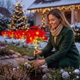 thumbnail image 5 of Yeciiwht Solar Stake Lights – Christmas Decoration with Warm Glow, Waterproof Outdoor Landscape Light for Yard, Garden & Walkways, 5 of 7