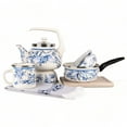 thumbnail image 4 of Bird of Paradise Vintage Enamel Kettle 2.3-qt, 4 of 7