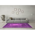 thumbnail image 3 of Ahgly Company Indoor Rectangle Abstract Purple Modern Area Rugs, 2' x 3', 3 of 4