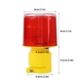 thumbnail image 5 of LYUMO 1pc Solar LED Emergency Warning Flash Light Alarm Lamp Traffic Road Boat Red Light, Red Emergency Light,Warning Light, 5 of 8