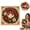 A, variant on Christmas Hanging Wall Decor No-Sew Fabric Craft Kit, 1 Pack 7.87 by 7.87 Inch DIY Craft Set for Holiday Home Display, bldnkj