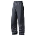 thumbnail image 3 of Men’s Lined Sweatpants Thermal Thicken Fleece Wide Leg Track Pants Windproof Warm, 3 of 9