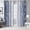 Blue, variant on Dashan Purple Blackout Curtains for Bedroom Living Room,Abstract Geometric Grommet Darkening Drapes 42x63 Inch,2 Panels