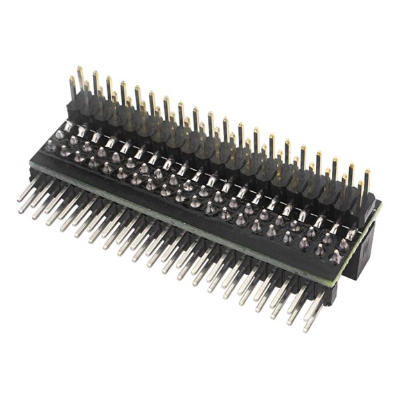 Micro Connector for Raspberry Pi 40-pin GPIO Edge Extension for 4B/3B /3B/2B