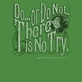 thumbnail image 2 of Men's Star Wars Yoda Do or Do Not Graphic Tee Kelly Heather X Large, 2 of 4