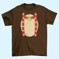 thumbnail image 5 of Old Glory Mens Reindeer With Bells Costume Short Sleeve T Shirt, 5 of 5