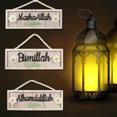 thumbnail image 3 of Letras decorativas de madera con colgantes de cuentas de madera, nuevas, 3 of 5