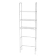 thumbnail image 1 of 3-Tier Over Toilet Storage Rack Space Save Metal Bathroom Organizer Freestanding Over The Toilet Storage with Guardrail for Bathroom / Restroom / Laundry, 1 of 7