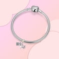 thumbnail image 2 of ARVALILS 925 Sterling Silver Bible Cross Angel Charm, Two-tone Religious Pendant for Bracelets & Necklaces, 2 of 7