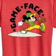 thumbnail image 3 of Disney - Game Face Baseball - Women's Short Sleeve Graphic T-Shirt, 3 of 5