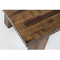 thumbnail image 6 of Jofran Cannon Valley Rustic Distressed Industrial Trestle 50" Coffee Table, 6 of 9