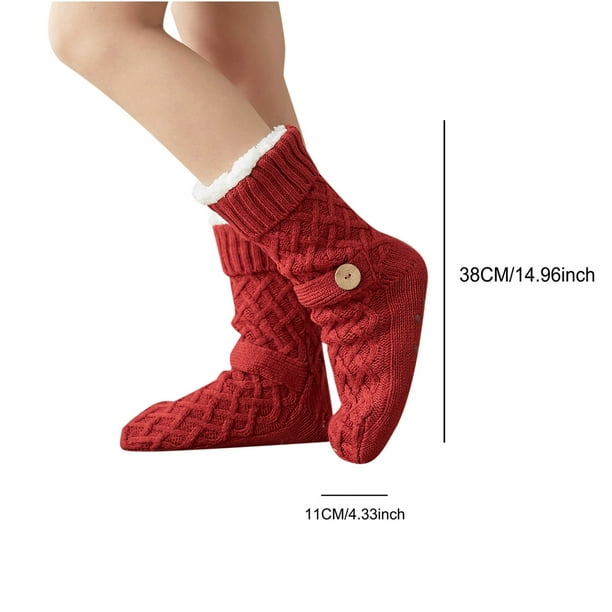 XZNGL Warm Fuzzy Socks for Women Women Winter Thick Slipper Socks