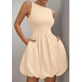 thumbnail image 4 of Vestido de verano PRETTYGARDEN 2025 sin mangas sin mangas con bolsillos, 4 of 8