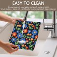 thumbnail image 4 of Placemat, Pioneer Flower Floral Print Pattern Place Mats Table Mat Set Of 2, PVC Washable Placemats for Party Kitchen Dining Decoration, 18x12 Inch, Fade Resistant, 4 of 6