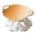 thumbnail image 3 of Silla giratoria infantil para sentarse y rotar. Mejora la concentración y la orientación. Juguete relajante y educativo. Naranja, 3 of 9