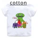 thumbnail image 2 of Camiseta de algodón con estampado de dibujos animados para niños, juego popular, Garten of Banban, ropa divertida y bonita para niñas, camiseta informal de verano para bebés y niños, mangas cortas, 2 of 5