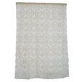 thumbnail image 1 of Panel Divisor de Cortinas con Ojal de Cortina de Ventana de Encaje Flocado de 1 Pieza beige BLESIY Cortina de ventana, 1 of 8
