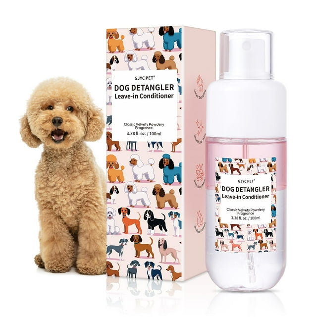 Spray desenredante para perros GJYC PET 100 ml de aceite de coco y jojoba