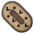 thumbnail image 6 of Better Trends Whimsical 100% Jute 21" x 34" Rectangle Braided Rug - Rooster, 6 of 6