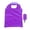 Purple, variant on Ludlz Reusable Shopping Bags Portable Eco Friendly Nylon Grocery Tote Bags Foldable into Attached Pouch, Ripstop Waterproof Reusable Gift Bags, Washable, Durable and Lightweight