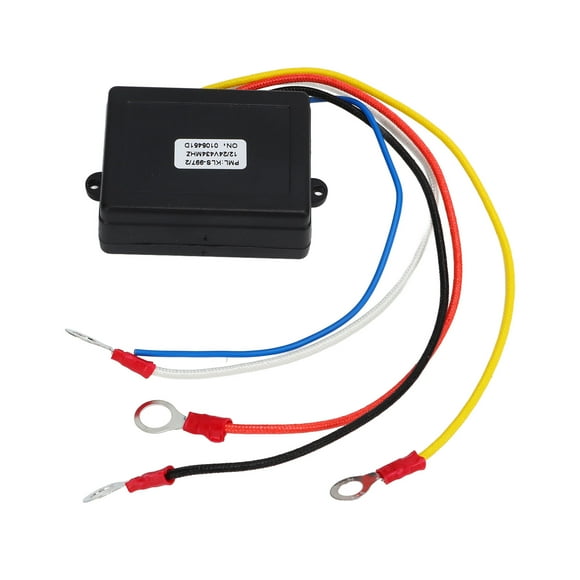Wireless Winch Remote Control Kit, 75ft Long Range Universal Black Portable Winch Remote Switch  For Truck ATV SUV