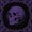 Black Purple, variant on Homewish Blue Boho Skull Twin Sheets for Women Men, Vintage Paisley Style Bedding, 3 Pieces, 1 Flat Sheet, 1 Fitted Sheet and 1 Pillowcase
