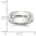 thumbnail image 4 of Primal Gold 14 Karat White Gold 6mm Lightweight Comfort Fit Band Size 12.5, 4 of 6