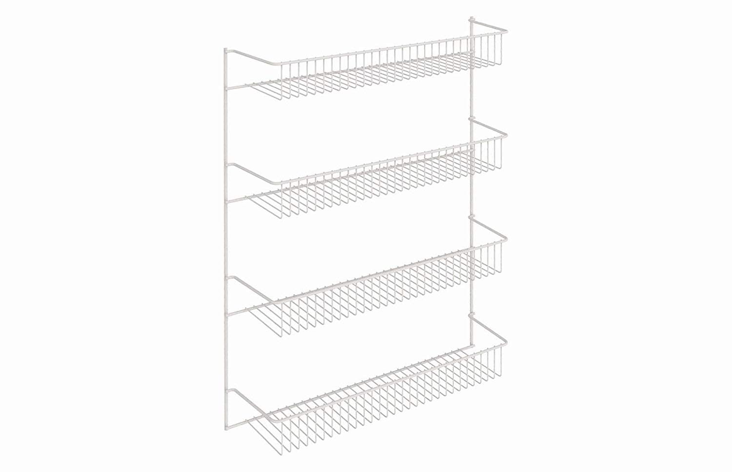 Closetmaid 8033 4 Tier Wall Rack 18, 18 Inch Wide Bookcase With Doors