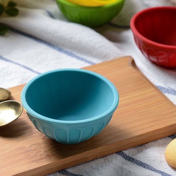 Homoyoyo Non-Stick Silicone Muffin Cups 4-Pack Reusable Baking Cups Easy to Demould for Home Baking