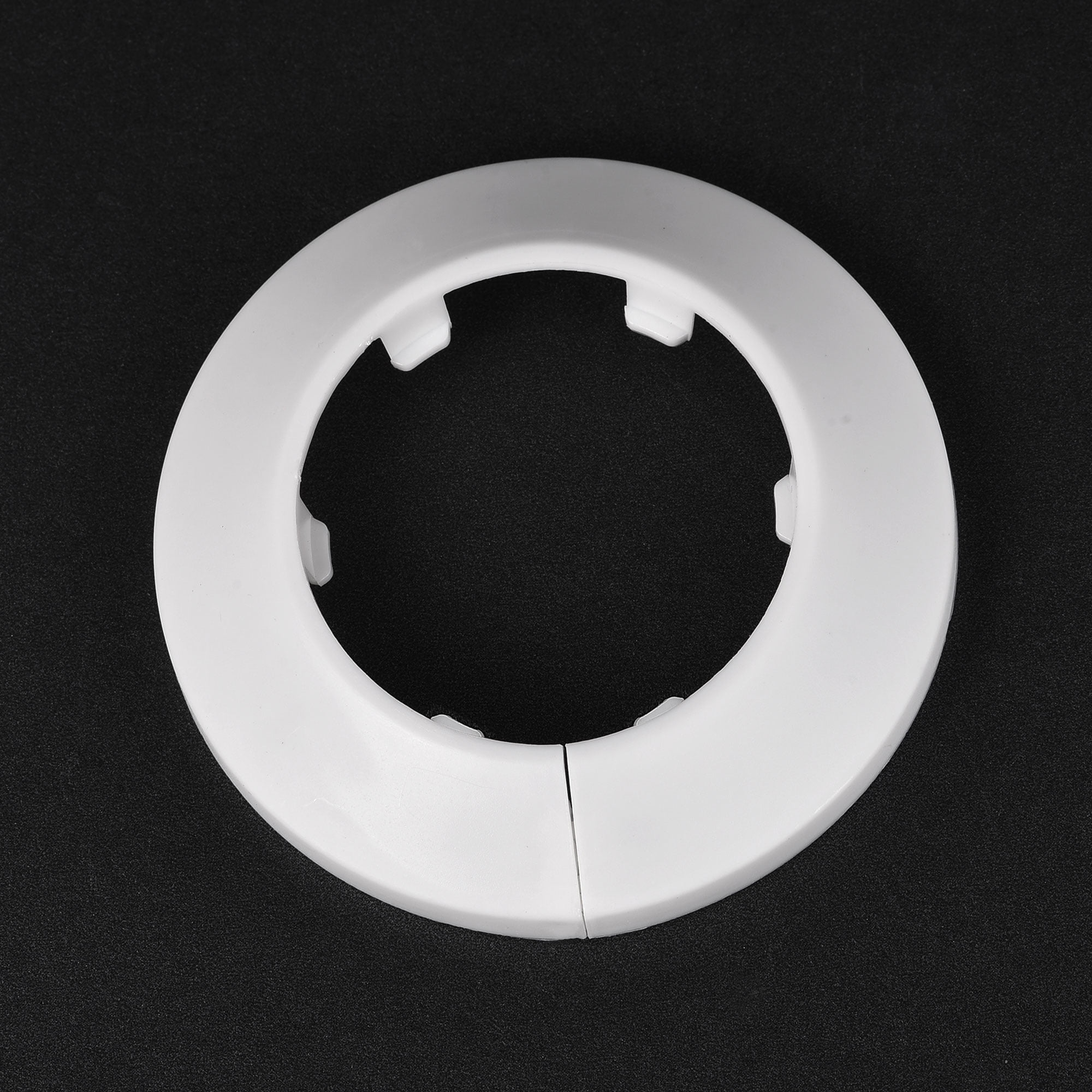 Unique Bargains Plastic Escutcheon Water Pipe Cover for Use in Plumbing White 50mm