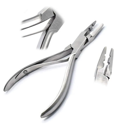 

Professional Hair Extension Plier For Hair Remove Micro Rin Stainless Steel Multi Use Pliers DP-30