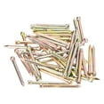 thumbnail image 1 of czcpp-Finishing Nails Hand-Drive Hardware Carbon Steel Nails 28mm 1.1-inches 100pcs, Color Zinc, 1 of 4
