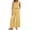 Yellow, variant on Linen Tank Jumpsuits for Women Dressy Casual Sleeveless Wide Leg Rompers Work V Neck One Piece Jumpsuit Yellow, 2XL