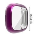 thumbnail image 3 of Compatible avec Smartwatch Sense Film de Protection en TPU Intégré Housse de Protection contre les Chutes Montre de Plongée pour Hommes et Femmes Aviation Jeunes Âges 11-15 Montre avec Alarme Hommes Femmes Énergie Solaire Femmes Hommes Grande, 3 of 4