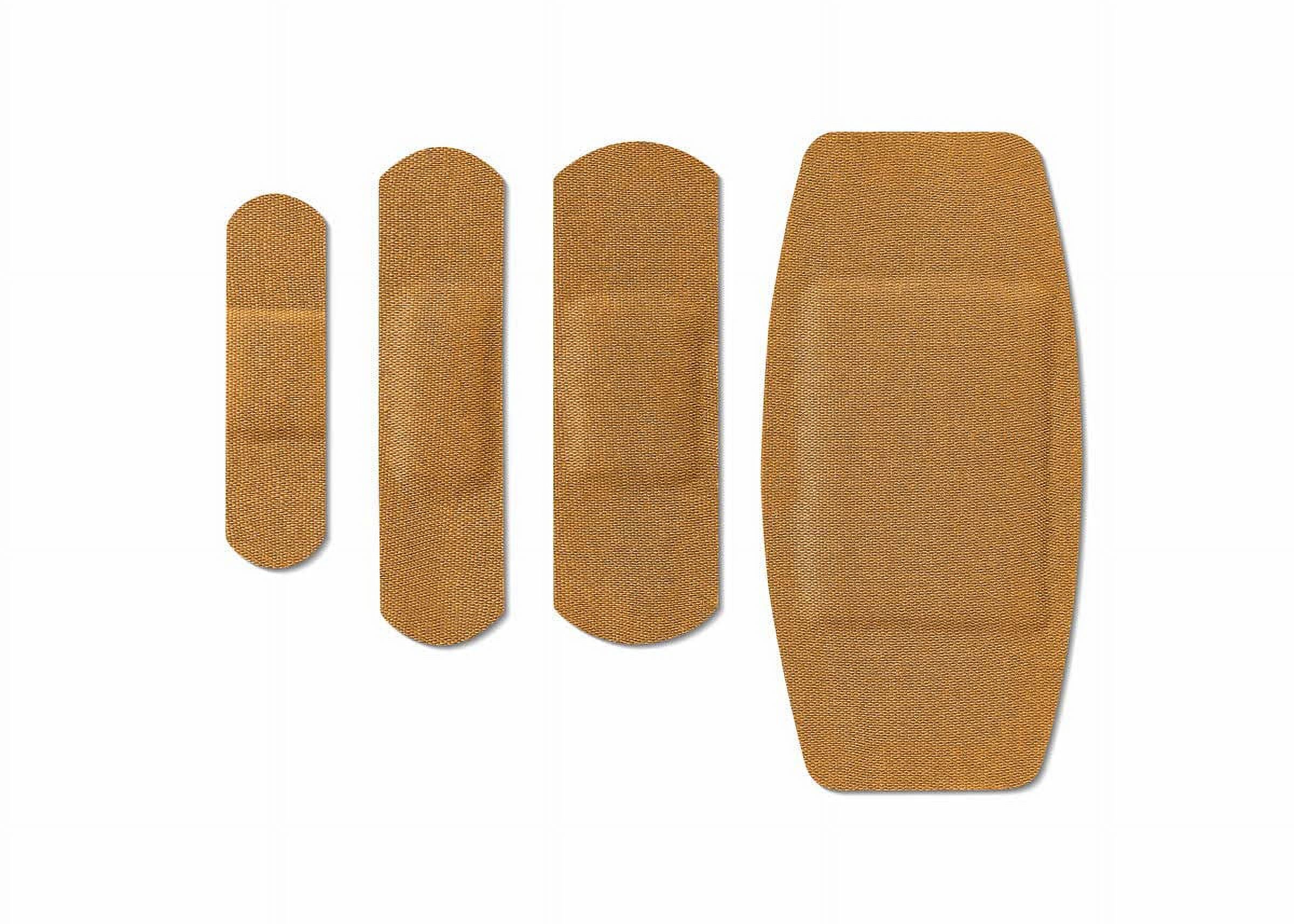 Curad Flex-Fabric Adhesive Bandages, Assorted - 100 Ea, 6 Pack