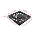 thumbnail image 4 of 3X Mute 120mm 12cm PWM Cooling Fan Slim 12mm,New 120X120X12mm DC 12V 0.25A 1400RPM Computer PC Case Chassis Cooler Quiet, 4 of 6