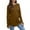 002* Brown, variant on bnaln Long Sleeve Shirts for Women Spring Crewneck Plain Tunic Blouses Flowy Fitted Dressy Shirts Baggy Petite Fashion Tops Loose Fit Tees Blouse Trendy Pullover Going Out Top