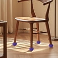 thumbnail image 3 of Protecteurs de Pieds de Chaise Robustes avec Design Unique de Tennis pour Améliorer le Mobilier et le Style - Lot de 4 Pcs, 3 of 4