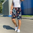 thumbnail image 6 of Balery Flowers ad Butterflies Men's Cotton Knit Pajama Shorts Waistband & Pockets,Short Pajama Pants-4X-Large, 6 of 8