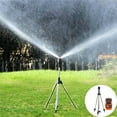 thumbnail image 5 of Luckky Rotating Tripod Sprinkler, 360 Degree Water Sprinkler for Lawn, Tripod Sprinklers for Yard Large Area Watering, Height Adjustable, Irrigation Sprinkler for Lawn, Yard, Garden, 5 of 9